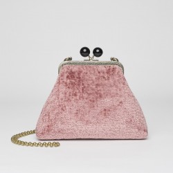 Bolso boquilla cierre bolitas Lautrec rosa